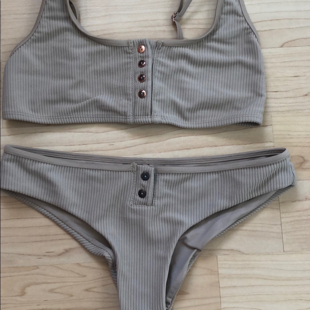 Nude tan bikini